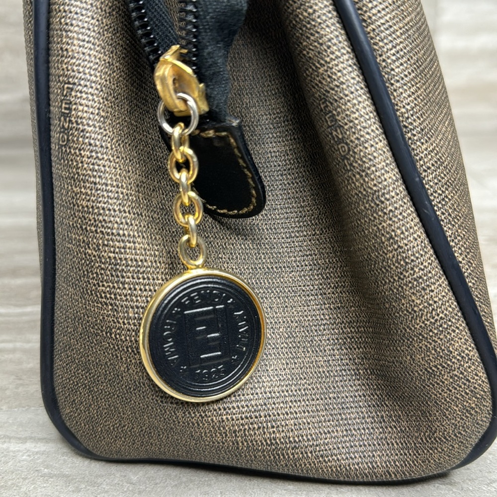 FENDI 2Way Vintage 80’s Satchel - Picture 3 of 13